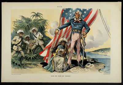 ¡Sálvame de mis amigos!, 1898 de Louis Dalrymple